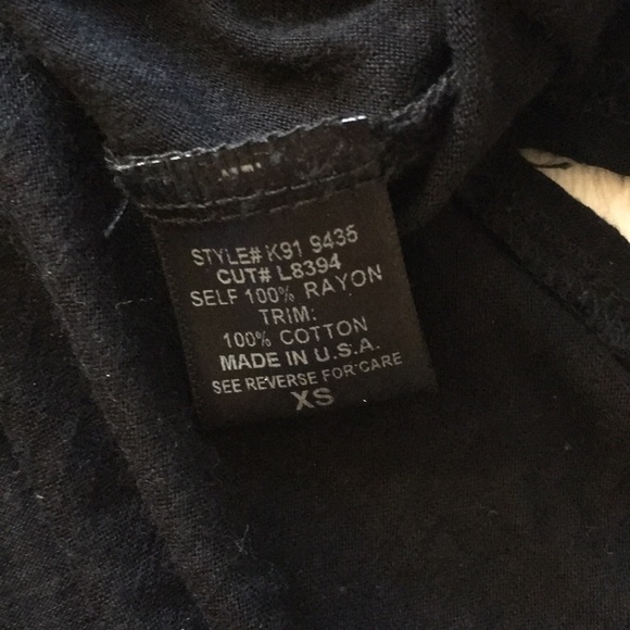 **2/$15 Emma and Sam LF lace up cropped t-shirt** - Picture 7 of 7